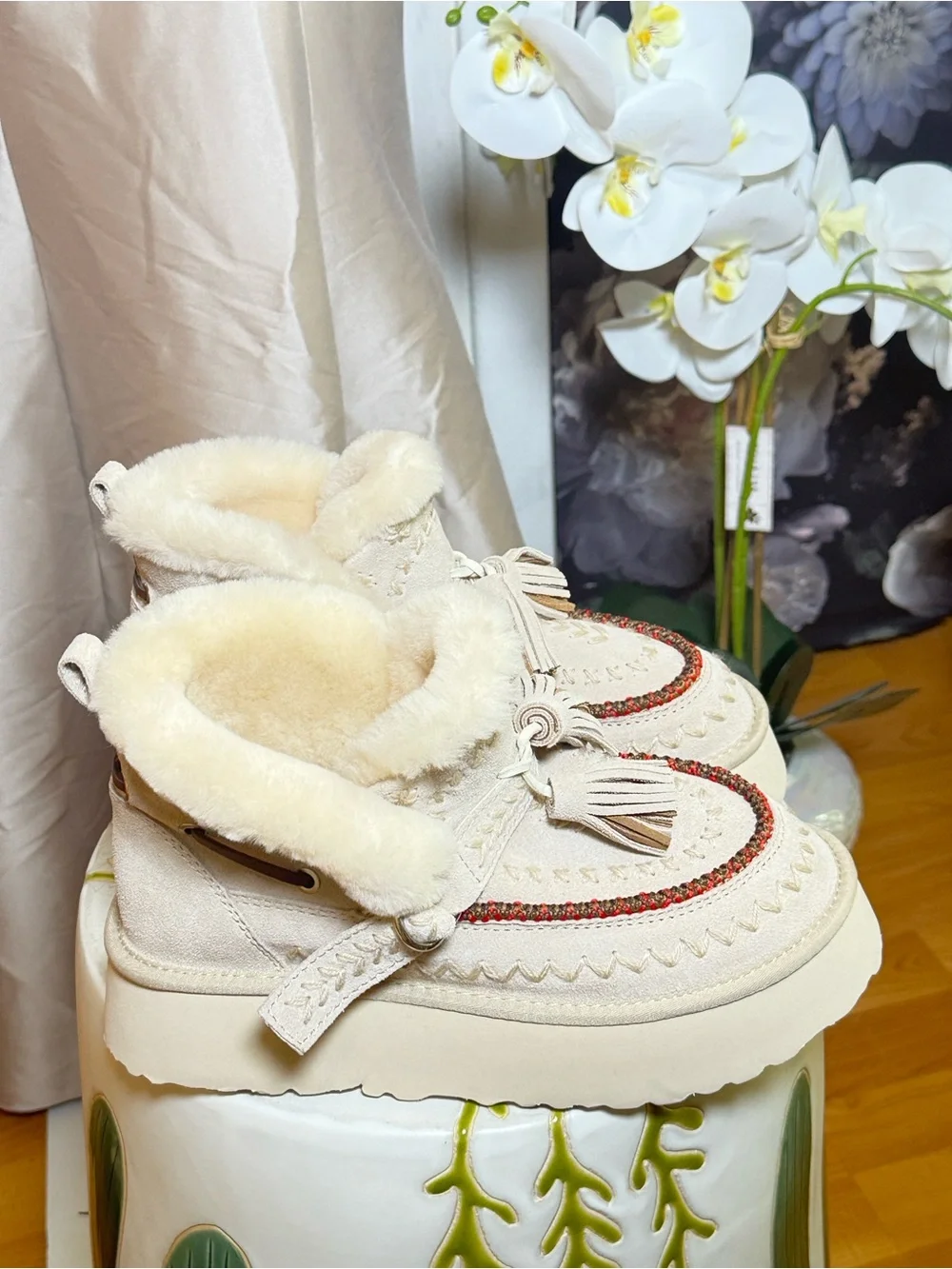 Free People Nordic Craft Cozy Boots
